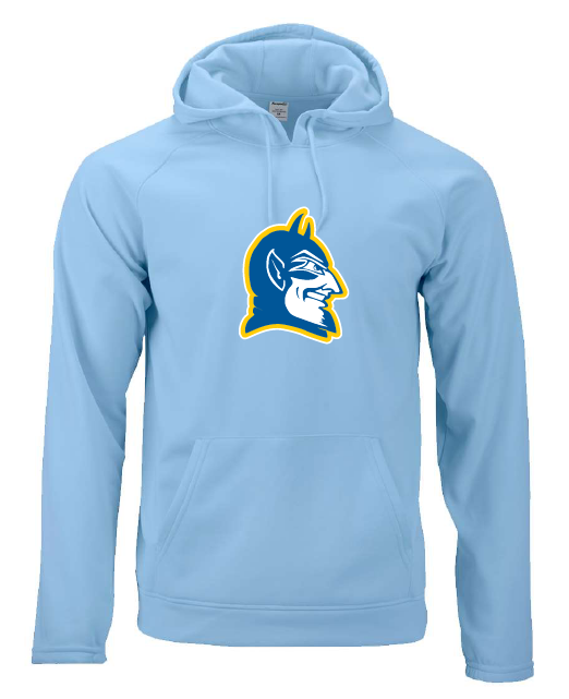 Blue Devil head hoody