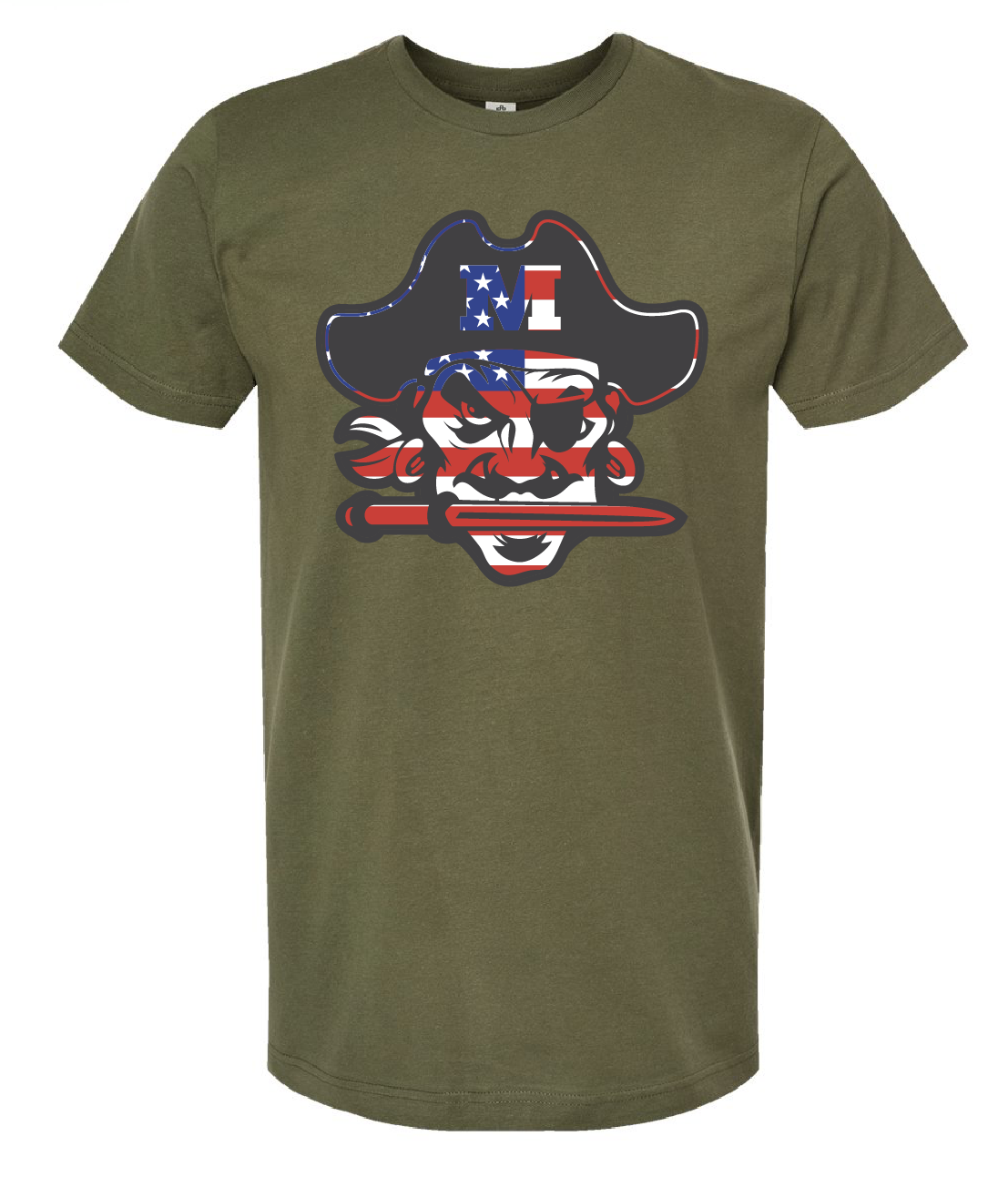 Raiders American Flag