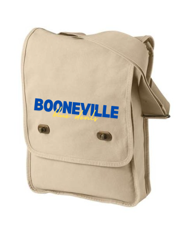 Booneville canvas field bag