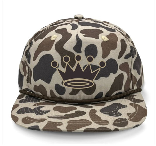 Camo Crown cap