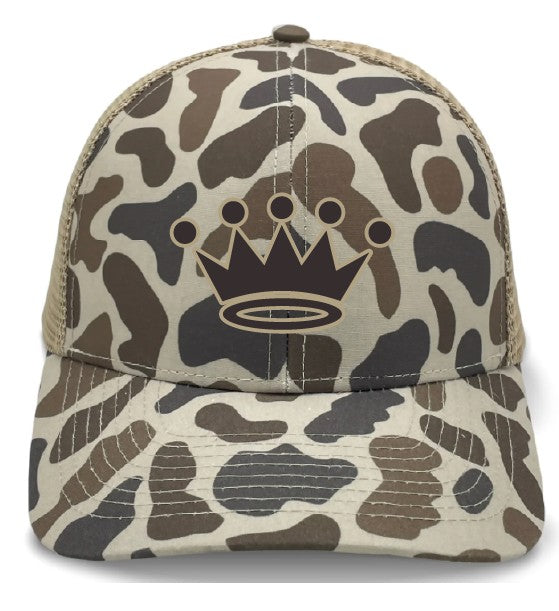Camo Crown cap