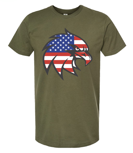 Eagles American Flag