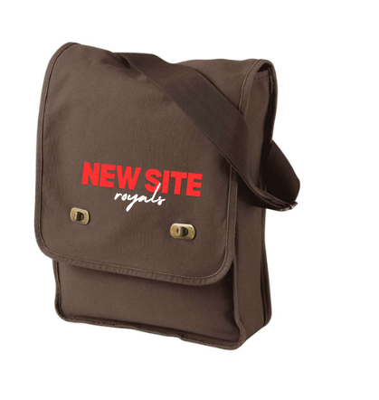 New Site canvas field bag