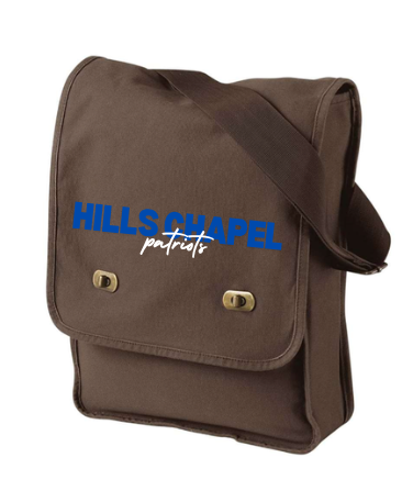 Hills Chapel canvas field bag