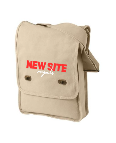 New Site canvas field bag