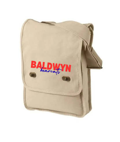 Baldwyn canvas field bag